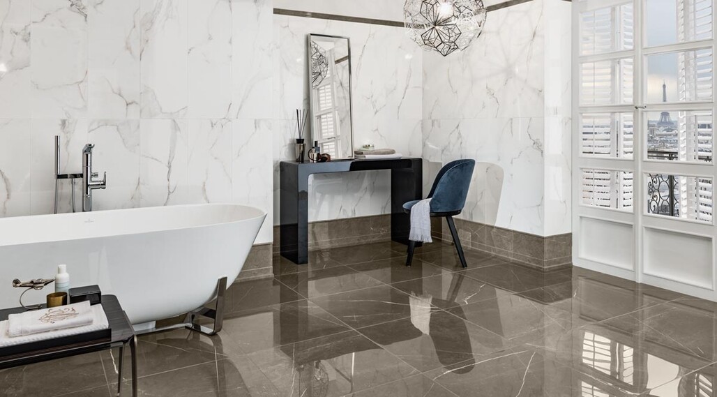 Villeroy & Boch MarmoChic is een keramische vertaling van ...